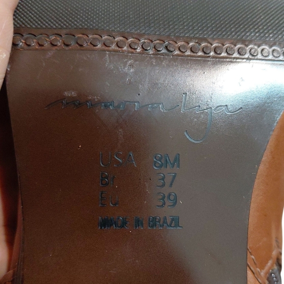 Maria Lya Women's Brown Western  Cowgirl Boots Size 8 - Picture 11 of 11